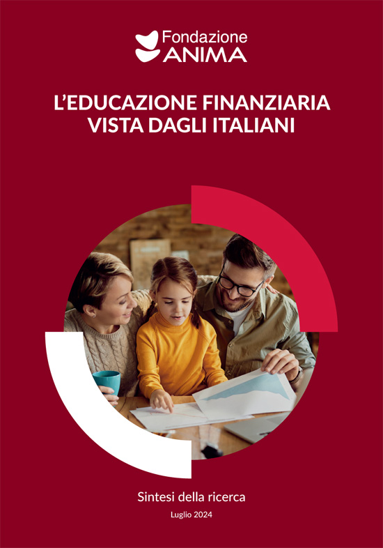 Copertina L'educazione finanziaria vista dagli italiani